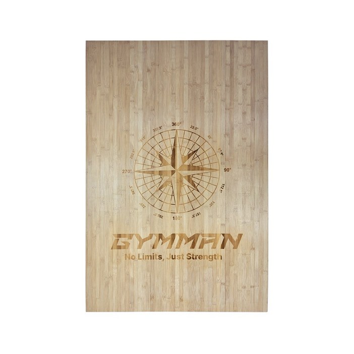 GYMMAN 짐맨 이펙트보드 스쿼트발판 데드리프트 역도 파워리프팅, 1개, 라이트우드