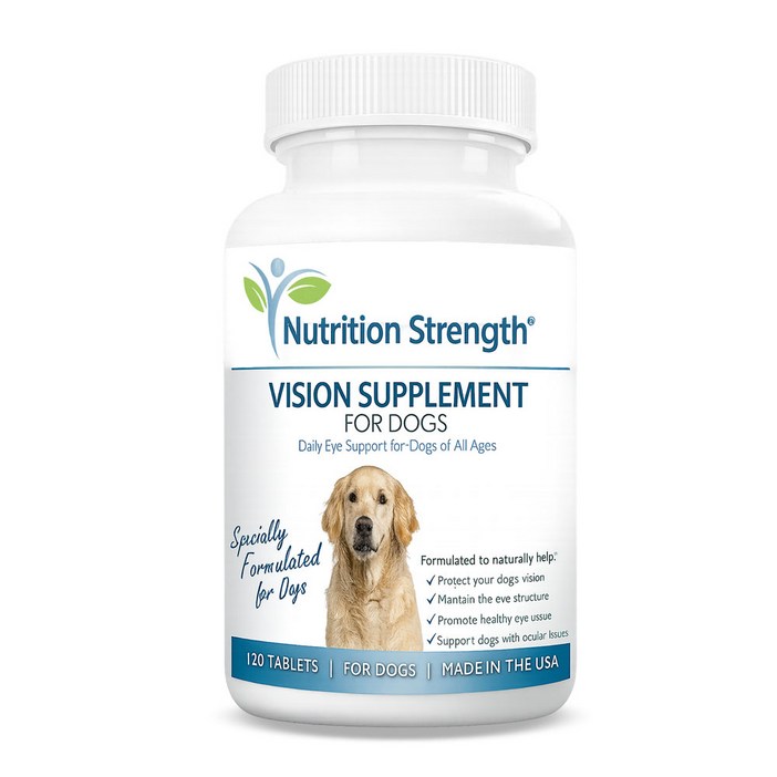 [미국 직배송] 미국 강아지 백내장 눈 관리 영양제 루테인 아스타잔틴 헤마토코쿠스 함유 4달분, 1개, 면역/항산화