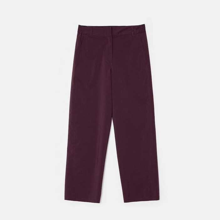 BEANPOLE 빈폴 레이디스 와인 밴딩 와이드 배기핏 팬츠 BF0621U11Z