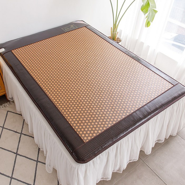 한일의료기 국산 신소재 그래핀 무자계 전기매트 탄소열선, 더블분리난방 140x200