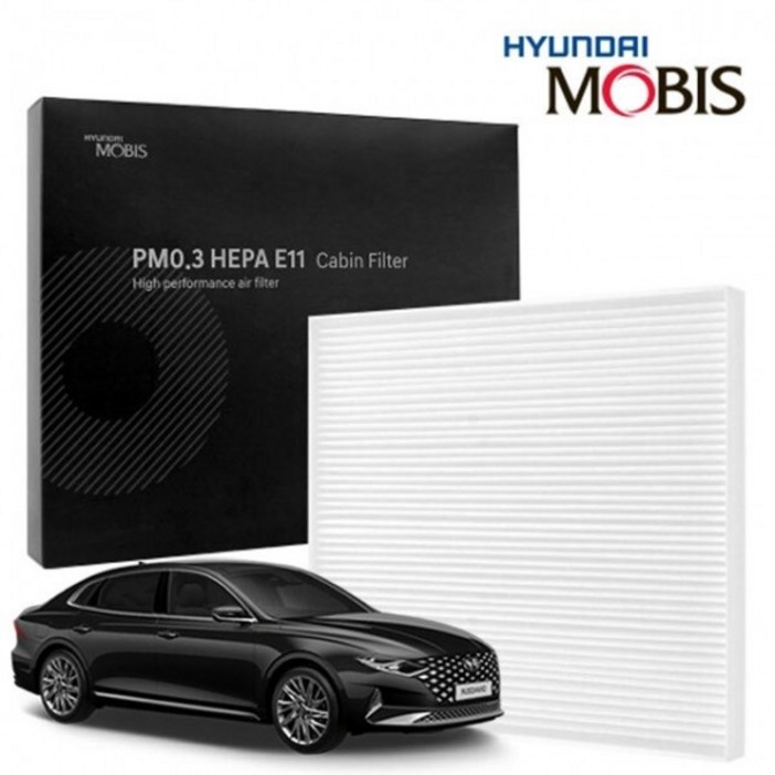 더뉴 그랜저 에어컨필터 현대모비스 미세먼지 필터 현대모비스에어컨필터 현대모비스 차량용에어컨필터 차