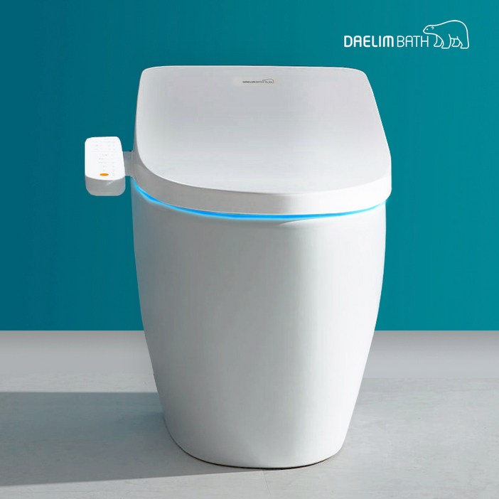대림바스 신형 IPX7 방수 비데 풀터치 LED조명 올인원 쾌변유도 집중버블세정 마사지 DDS-S160A, DDS-S160A, 방문설치