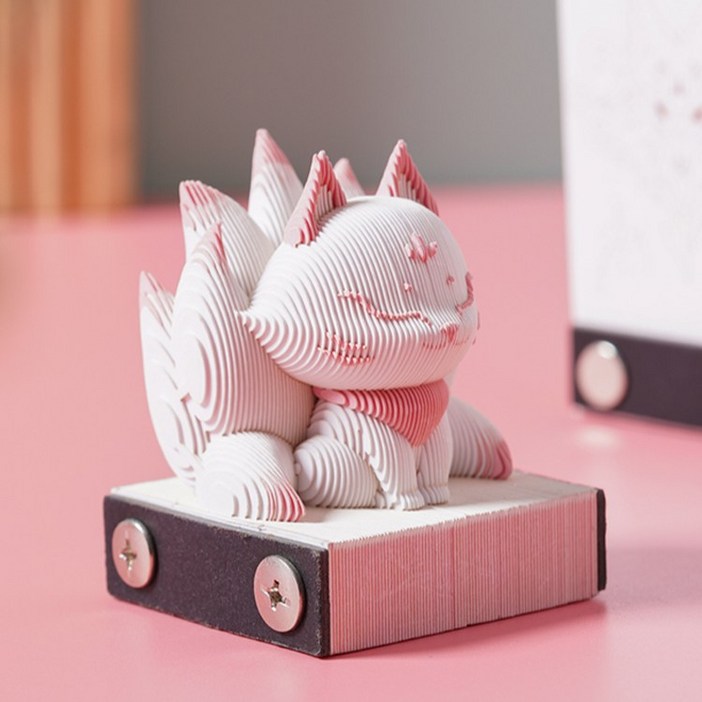 귀여운 3D달력 뜯어쓰는 캘린더 2026, 1개, 나인 스피릿츠