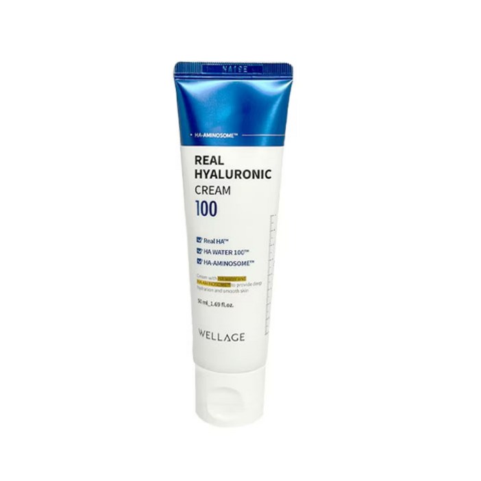 웰라쥬 리얼 히알루로닉 100 크림 50ml, 50ml, 1개