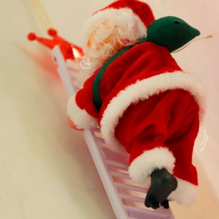 사다리 타는 산타장식