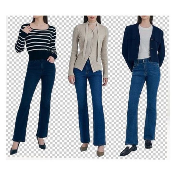 뱅뱅 여성 가을 라이크라 데님 3종 921798