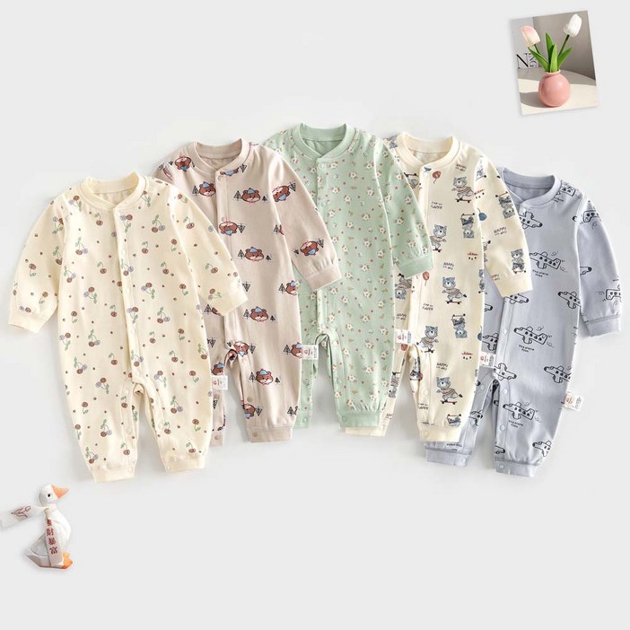 구름위에햇님 사계절 아기실내우주복 PF2251025