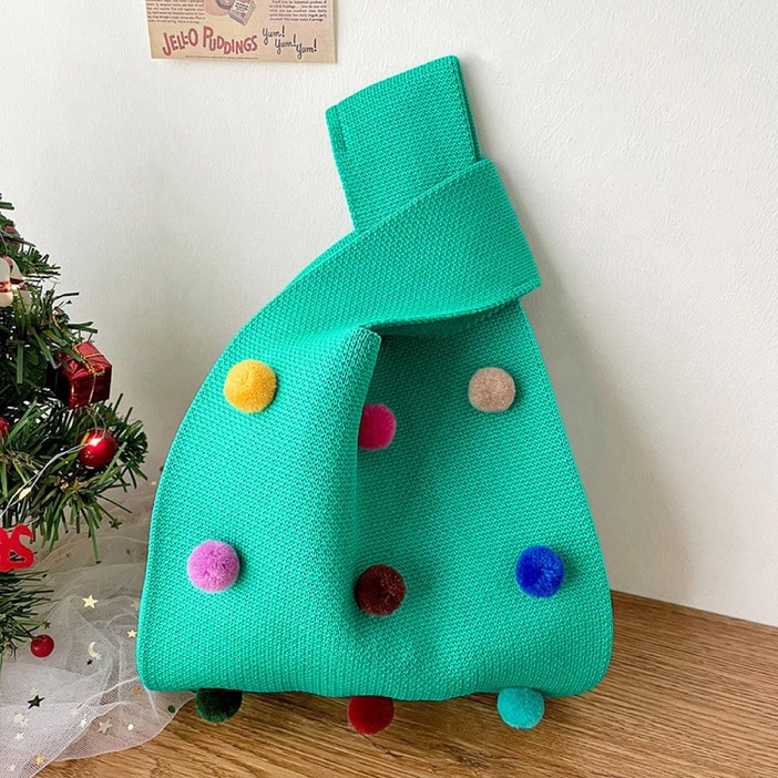 아워리빙 미니 니트가방 니트백