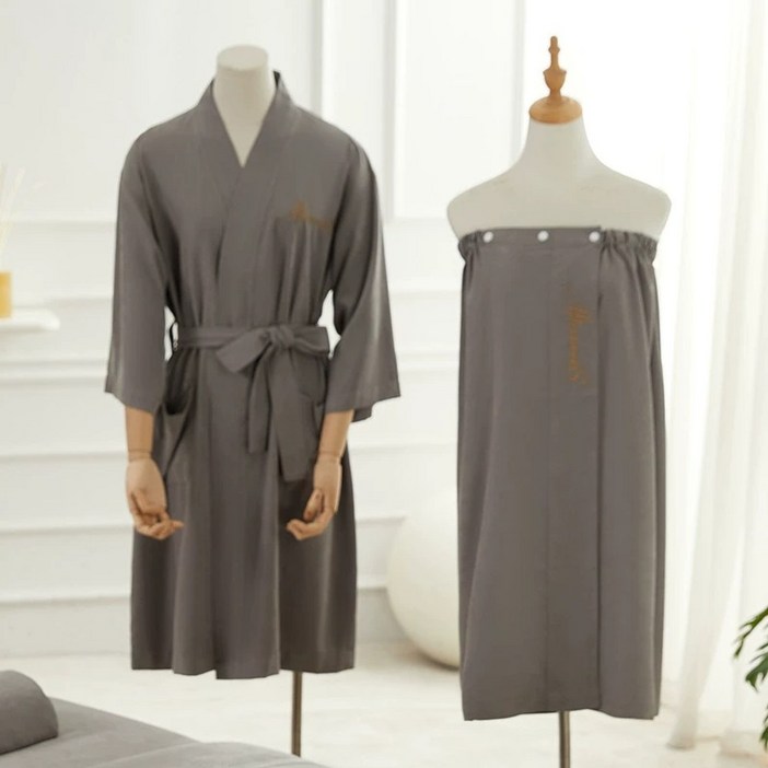 손님 마사지 가운 피부샵 왁싱 에스테틱 고객 로고제작