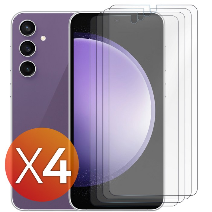 넥스트모바일 1111 갤럭시 S23 S23플러스 S23울트라 지문 항균 평면 액정 보호 PET 필름