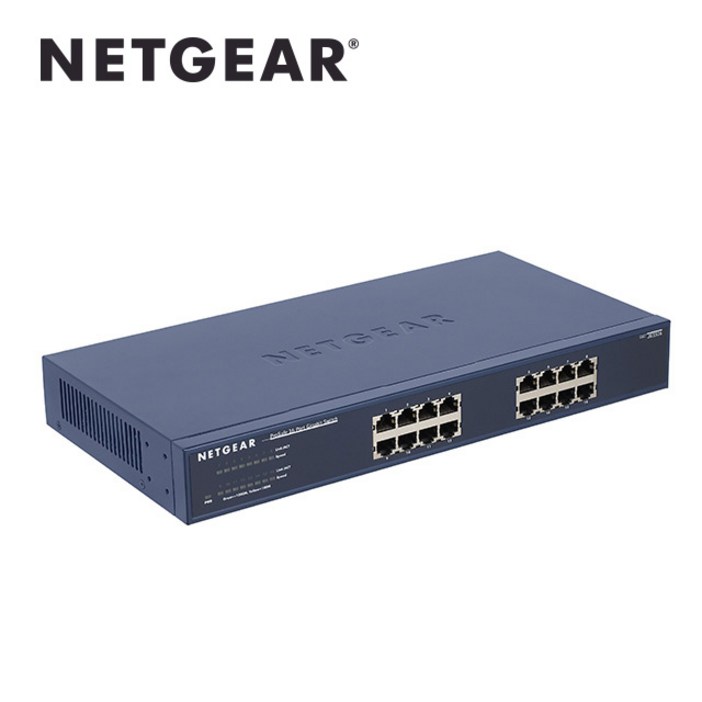 넷기어 16포트 스위칭허브 1000Mbps JGS516, 1개