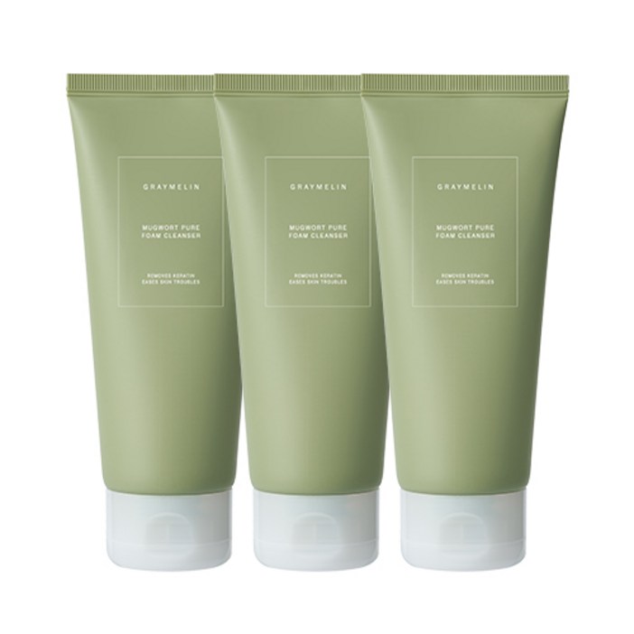 그레이멜린 사철쑥 수분진정 폼클렌징, 3개, 150ml 그레이멜린 사철쑥 수분진정 폼클렌징, 3개, 150ml