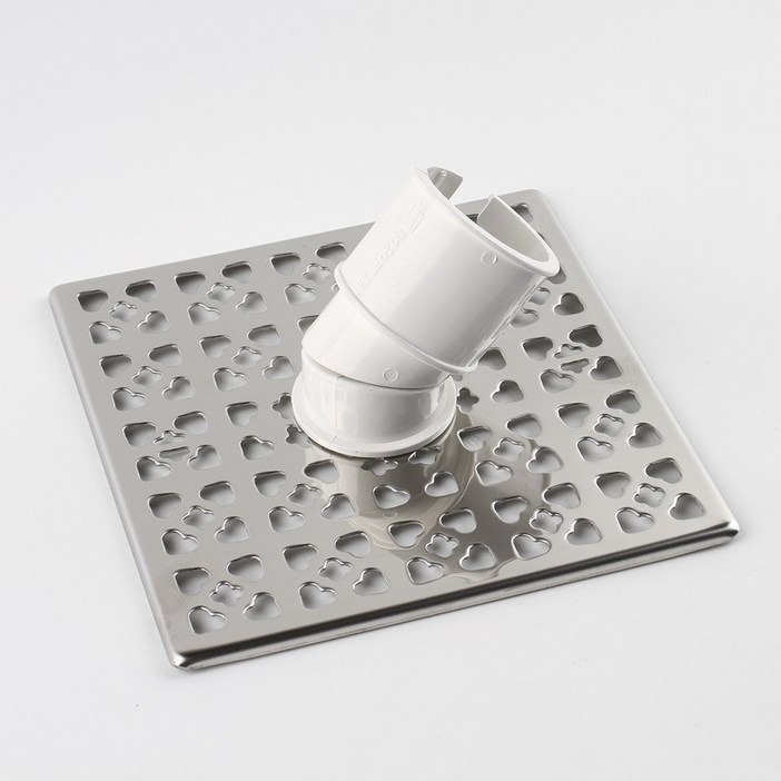 스텐 배수구 유가 세탁기용 뚜껑 커버 180x180mm