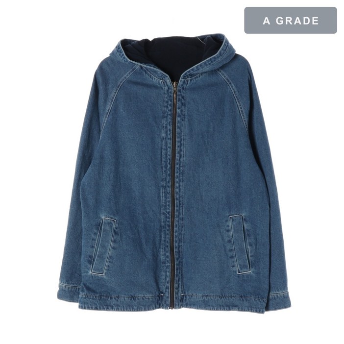 TITICACA 티티카카 데님 후드 집업 재킷 MANXL