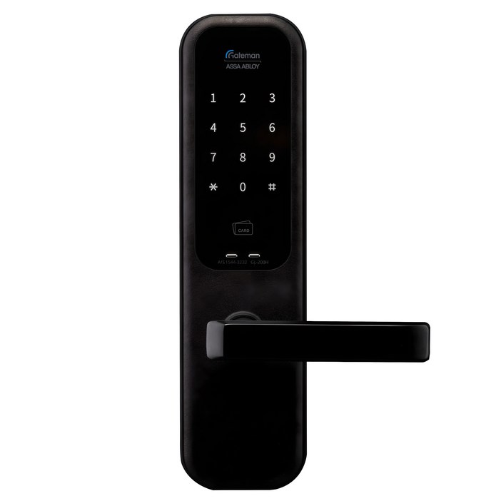 게이트맨 하이브리드 주키 손잡이 디지털도어락  보강판  설치부자재 세트 GL200H