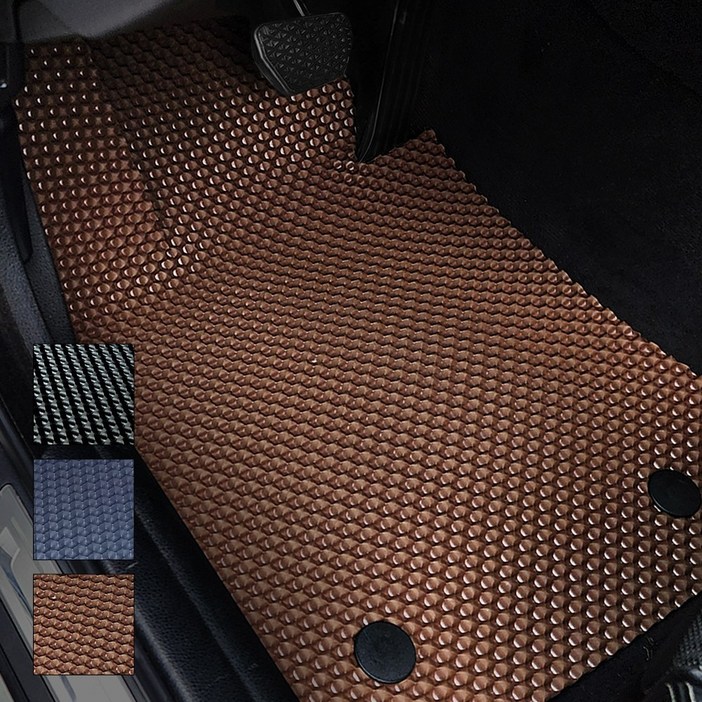 3D 벌집 고무매트 차량용 논슬립 방수 카매트 전차종 제작가능 레버 킹카브로