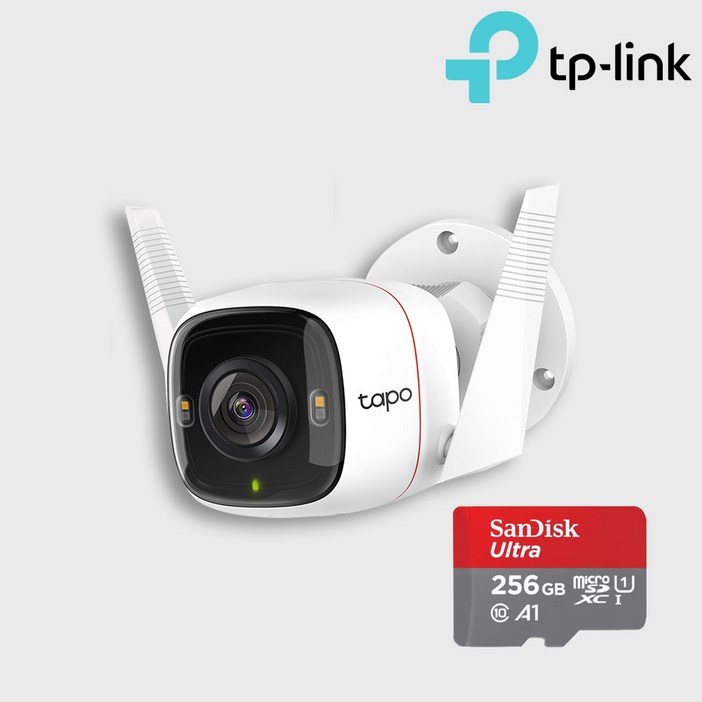 티피링크 Tapo C320WS 홈CCTV  Micro SD 카드 256GB