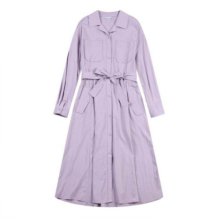 백화점정품   코데즈컴바인 벨티드 카라버튼 원피스 CJAOP505W2 여성원피