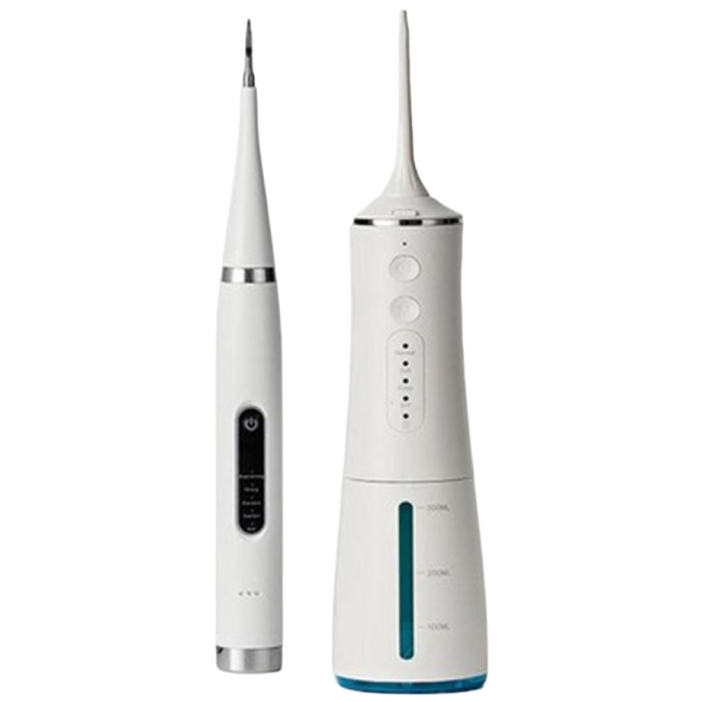 치과공식판매 원웨이 워터 구강세정기 무선 물치실 휴대용 구강청결기 스타터 11, 2개