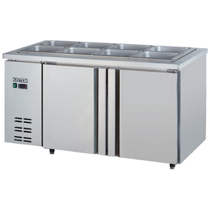 키스템 올스텐 디지털 반찬테이블냉장고1500 KISPDB15R 프로모델 업소용냉장고 키스템, KISPDB15R
