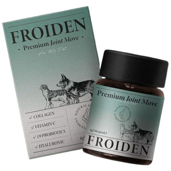 프로이덴 강아지 관절 활액 영양제 고관절 슬개골 탈구 윤활제 1기 2기 3기, 5박스, 관절장건강, 30회분