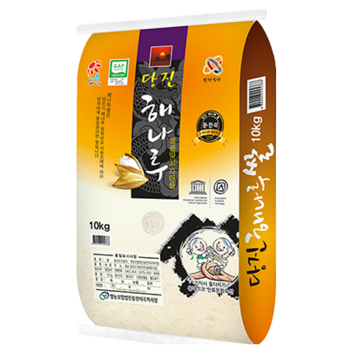 25년 햅쌀, 당진 해나루 쌀, 10kg(특등급), 1개