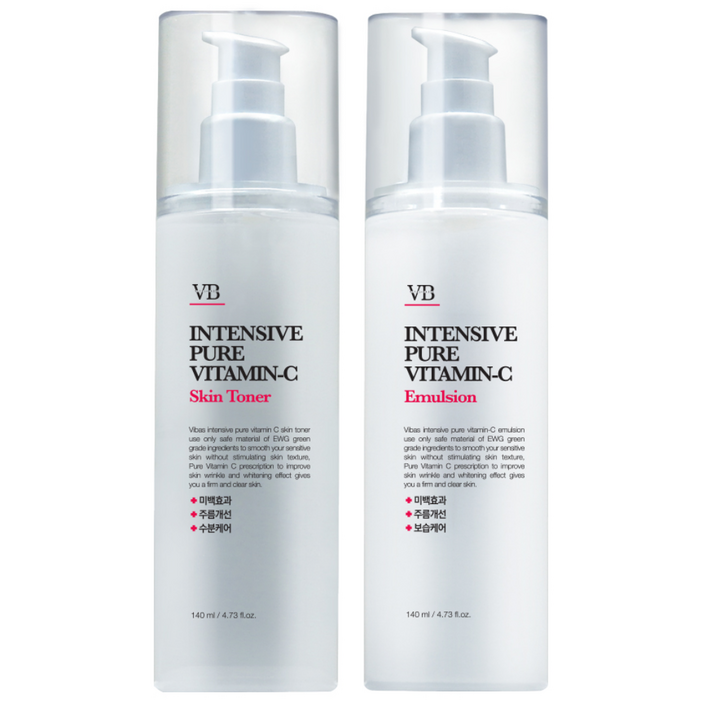 비바스 인텐시브 퓨어비타민C 스킨토너 + 에멀전 세트