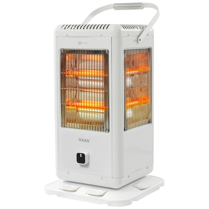 25년형 한경희 스텔라웨이 5방향난로 발터치 전기히터 1000T, 화이트