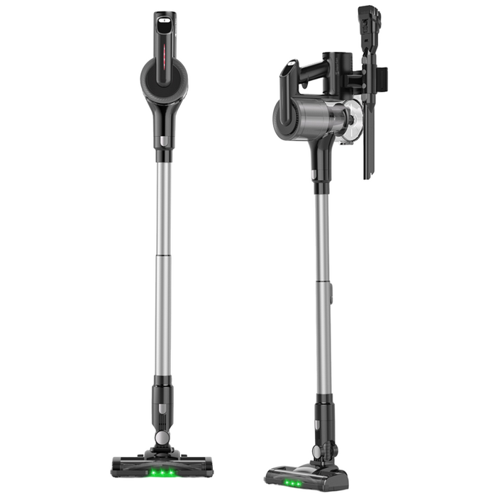 2025 최신형Hearten 무선 청소기 다용도 35000pa고급 HEPA LED디지털 디스플레이6in1자유 조절 저소음 최신 원룸차량용애완동물 휴대용 청소기, 승급BlackPro