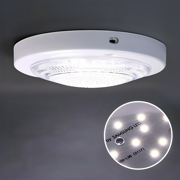 LED 원형 건식 센서등 15W
