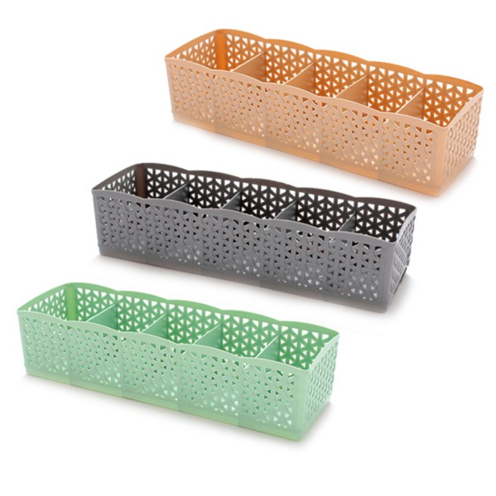 마켓감성 5칸 다용도 정리함