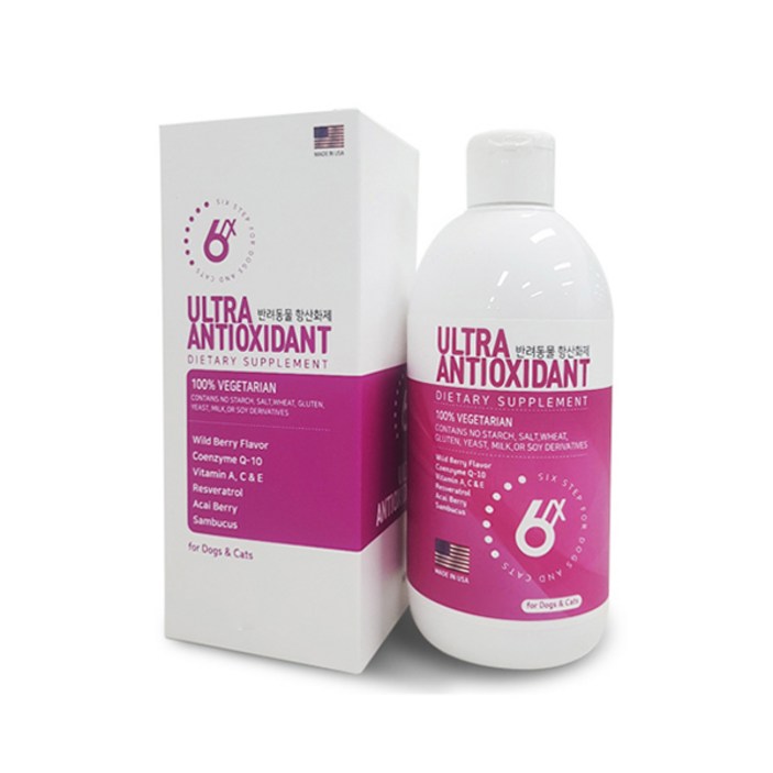 식스스텝 울트라 안티옥시던트 반려동물 항산화제 235ml