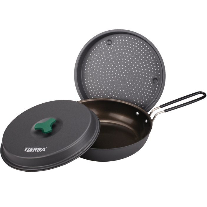티에라 멀티 프라이팬 + 찜기 세트 TC-2003S/SPD