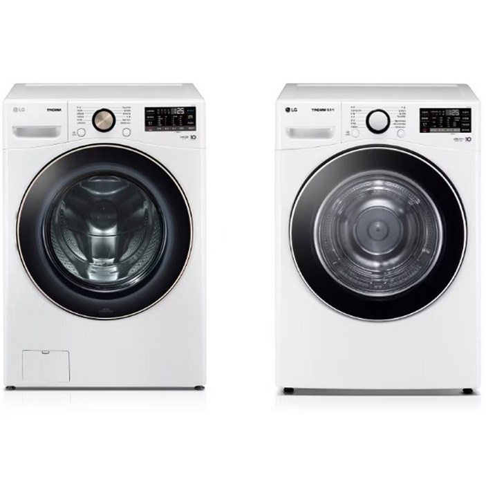 LG전자 트롬 드럼세탁기 F21WDLP 건조기 RH19WTWN 21kg19kg 방문설치