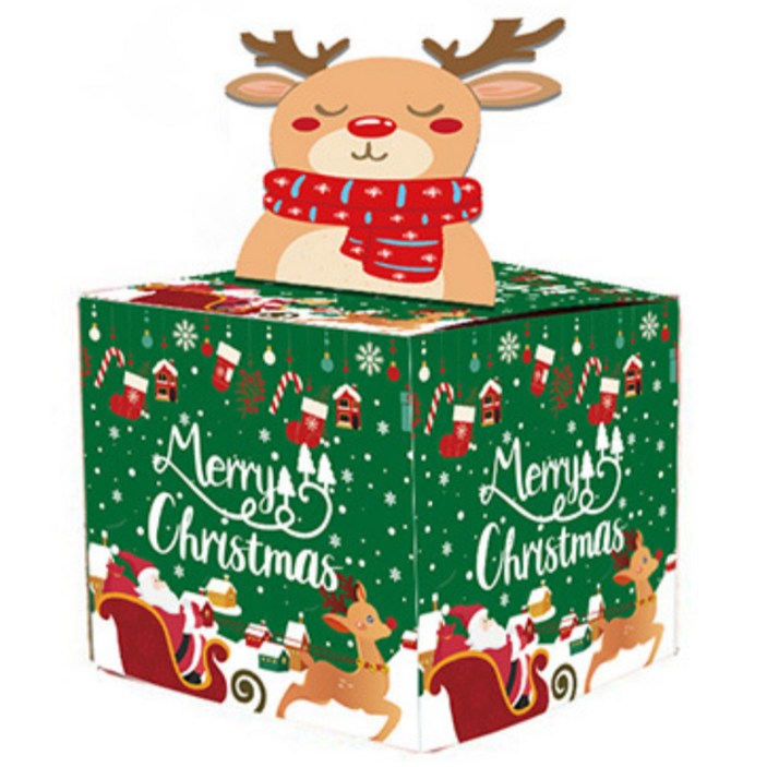 블랙트리 크리스마스 소품 용돈박스