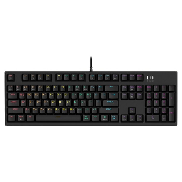 앱코 카일 광축 V2 LED 게이밍 기계식 유선 키보드