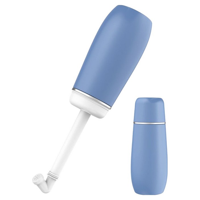 라라데이 간편한 휴대용 비데 블루 400ml, 단일상품, 단순배송상품