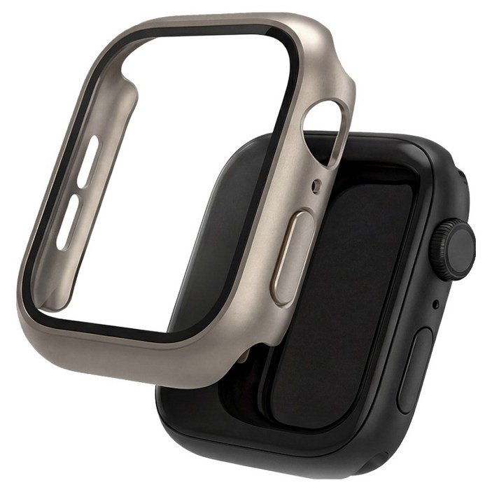 워치스탠다드 스마트워치 강화유리 일체형 풀커버 케이스