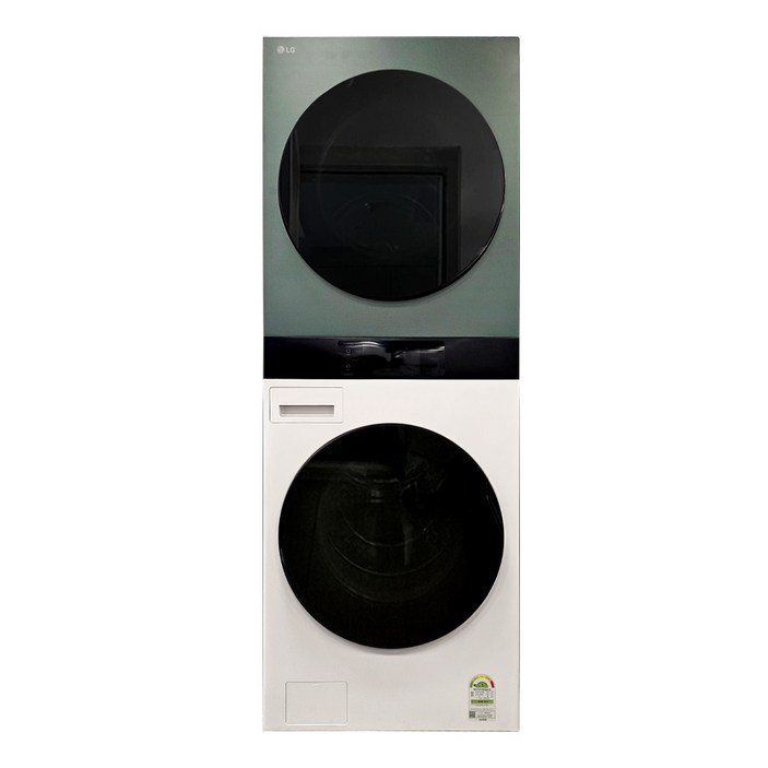 LG전자 트롬 WA2525EGHF 워시타워 25/25kg 세탁기건조기세트 네이처그린 네이처베이지 일렉