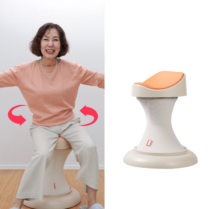 핏메이드 다이어트 코어 운동 의자 복부운동 자세교정 코어근육 홈트 선물