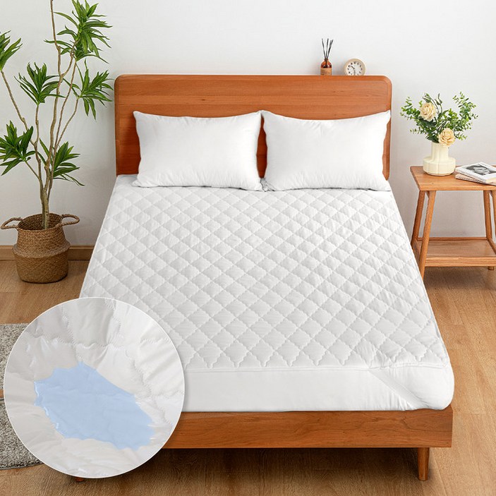 방수 고정밴드 침대패드