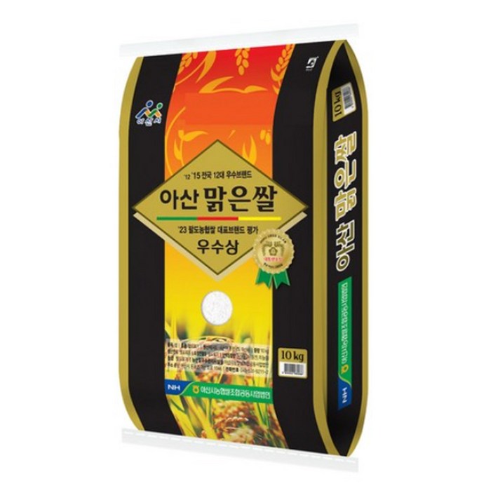 25년햅쌀 아산맑은쌀 10kg 달맑은 특등급 11월자