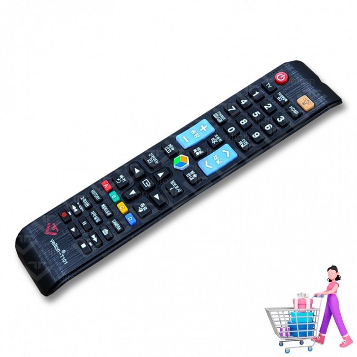삼성 무설정 TV 리모콘 리모컨 UN55JS9000F 호환