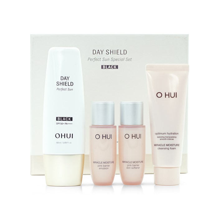오휘 데이쉴드 퍼펙트 선 블랙 50ml 기획세트