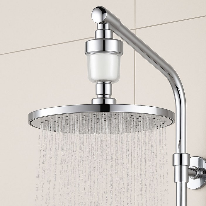 온딜샵 해바라기 샤워헤드 + 샤워기 필터, 해바라기샤워기헤드1개+샤워필터1개, 1개