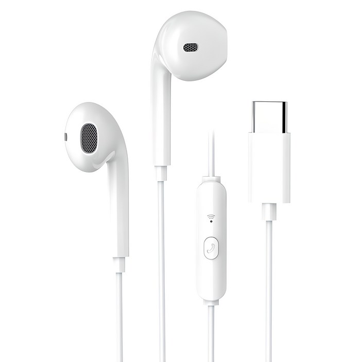 맥스틸 애플 아이폰 삼성 갤럭시 호환 C타입 오픈형 유선 이어폰