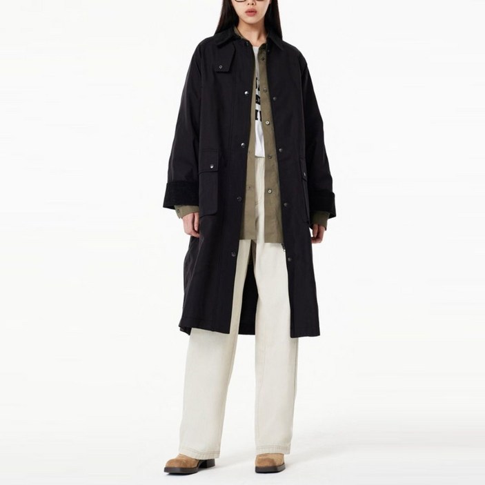 STUDIO TOMBOY 카라배색 트렌치코트9174311971ARDH1730454