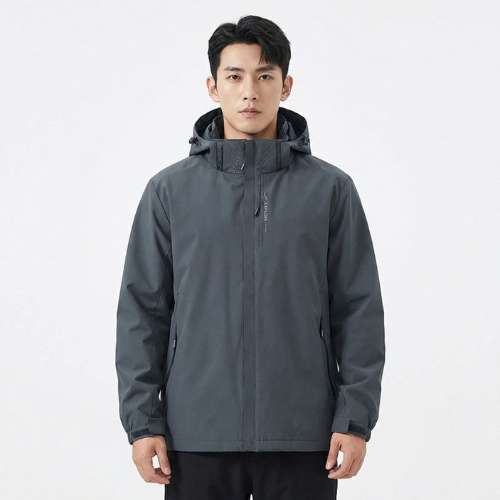 이븐클로젯 남자 아웃도어 후드 자켓 윈드브레이커