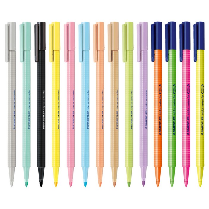 스테들러 트리플러스 텍스트서퍼 삼각형광펜 362, C210라이트카민