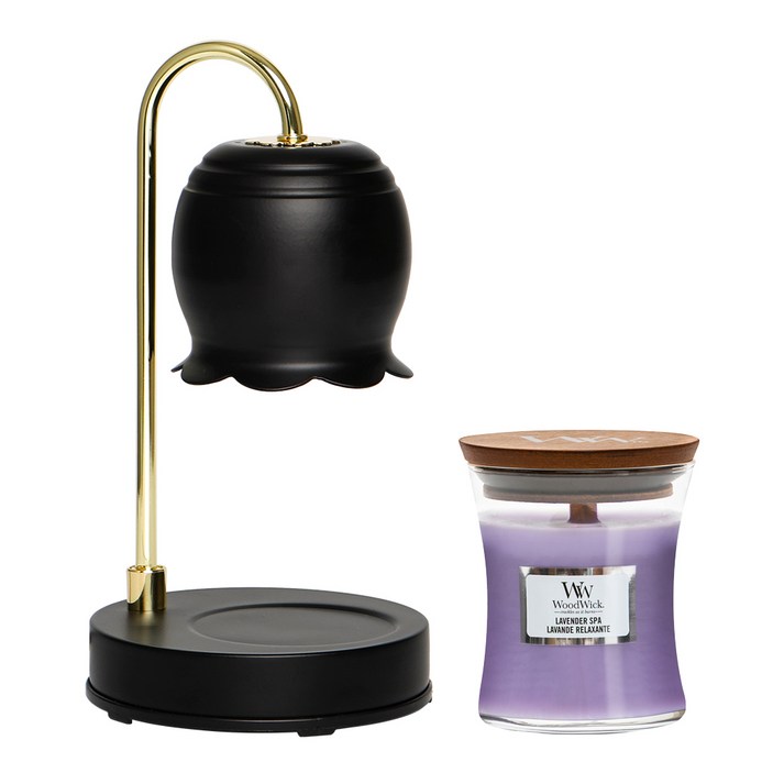 우드윅 향초 미니 플라워 캔들워머국내산 세트